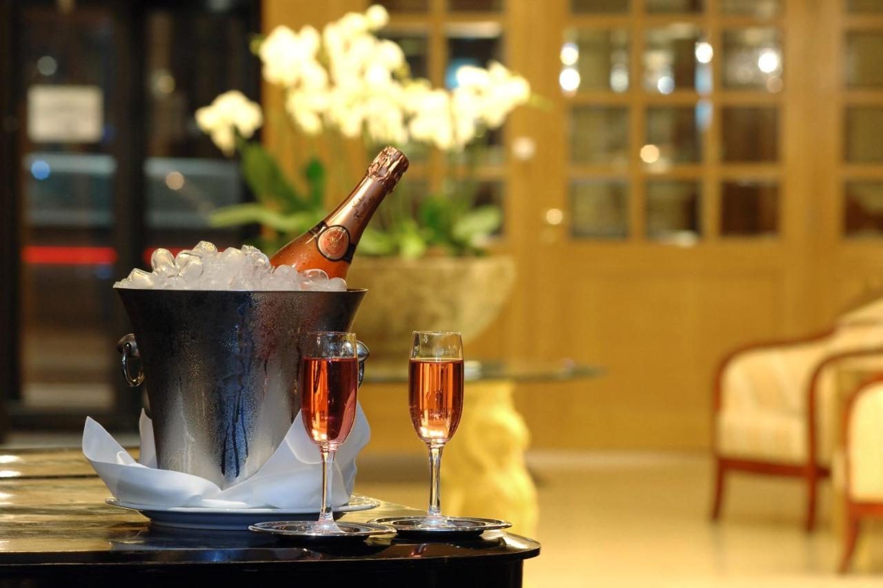 Hotel Le Chatelain Brussel Eksteriør bilde Champagne