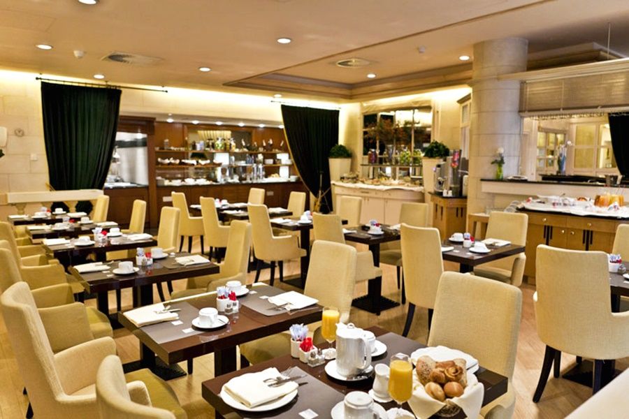 Hotel Le Chatelain Brussel Eksteriør bilde The restaurant