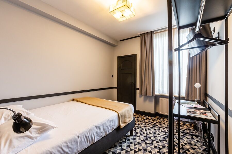 Hotel Le Chatelain Brussel Eksteriør bilde A room at the hotel